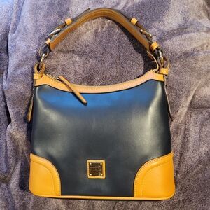 Dooney & Bourke Wexford Leather Hobo Midnight Blue